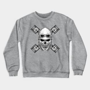 skull machine Crewneck Sweatshirt